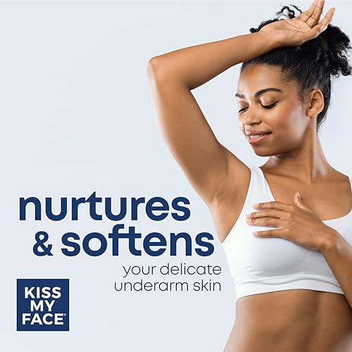 Kiss My Face Active Life Lavender Deodorant - Aluminum Free Deodorant for Women and Men - With added Grapefruit Seed Extract, Rosemary and Sage