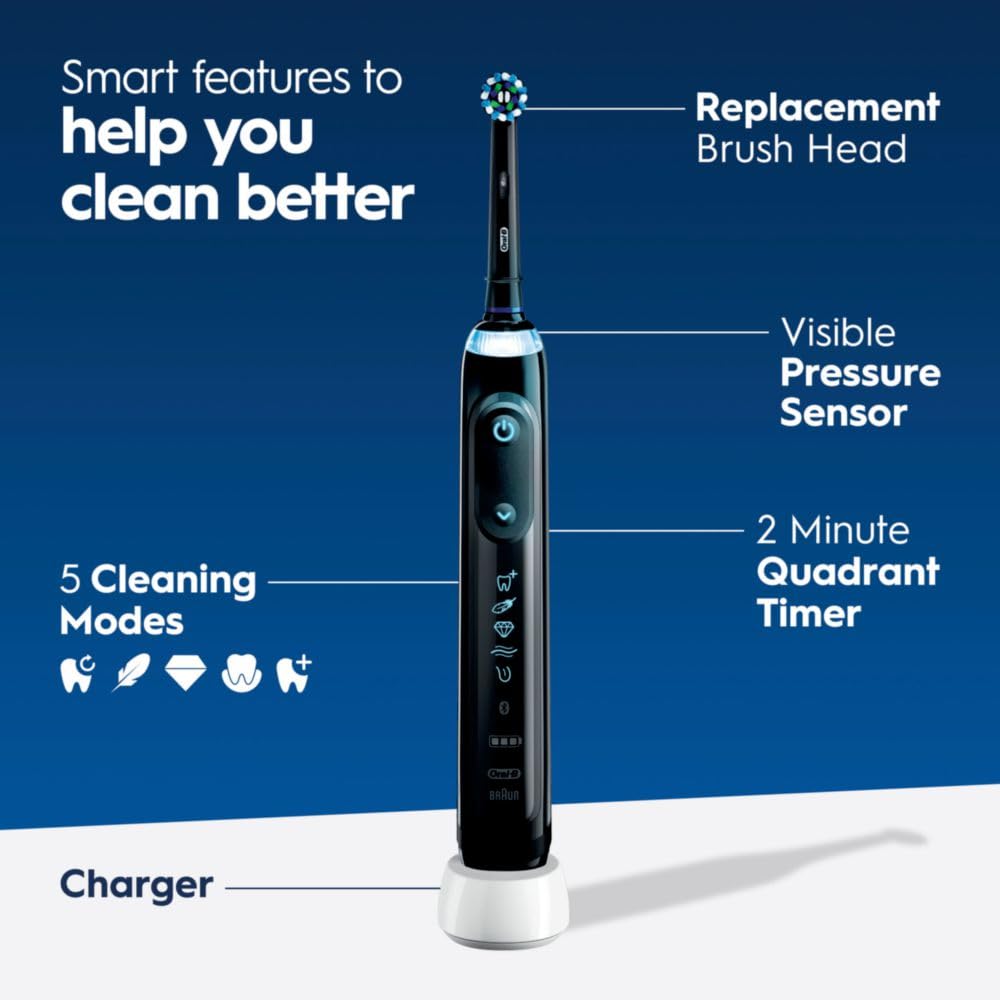 Oral-B Genius x Electric ai Enabled and Rechargeable Plastic