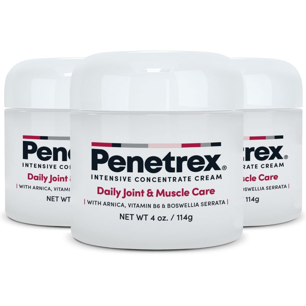 Penetrex Daily Care Cream – Arnica, Vitamin B6, MSM & Boswellia – Lightweight Botanical Formula for Everyday Use – Non-Greasy Moisturizing Cream (2 oz)