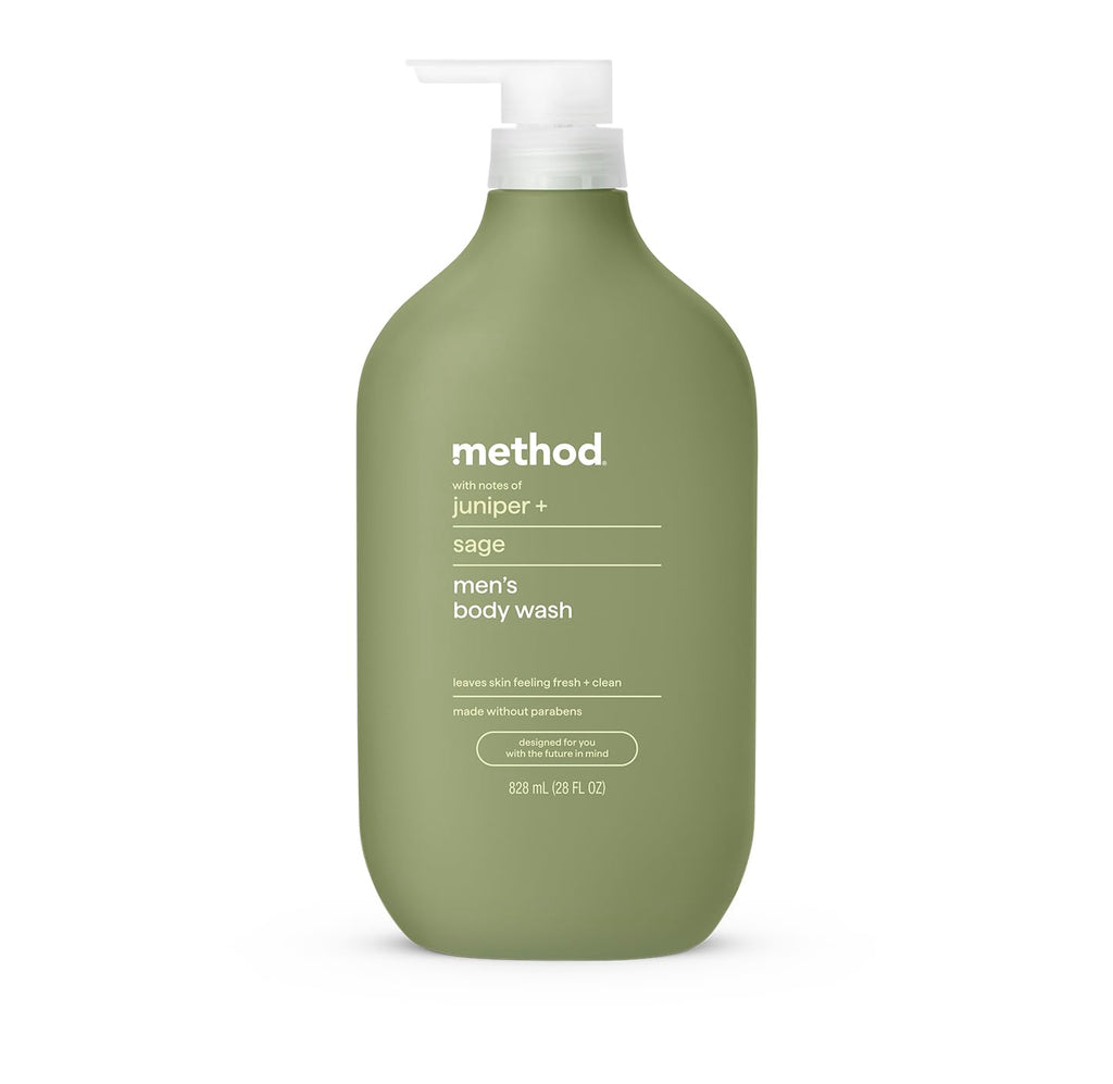 Method Men Body Wash, Glacier and Granite, Paraben and Phthalate Free, Quick-Lathering Cleansers