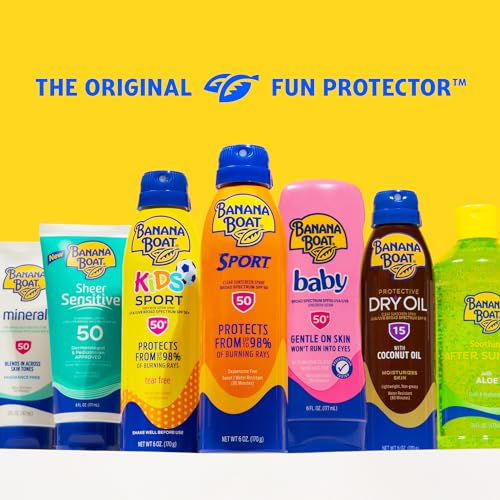 Banana Boat Soothing After Sun Gel with Aloe Twin Pack | Aloe Vera Gel, Sunburn Relief, After Sun Care, 16 fl oz each