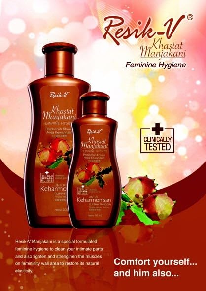 Resik-V Feminine Hygiene Khasiat Manjakani 200ml (Pack of 6)