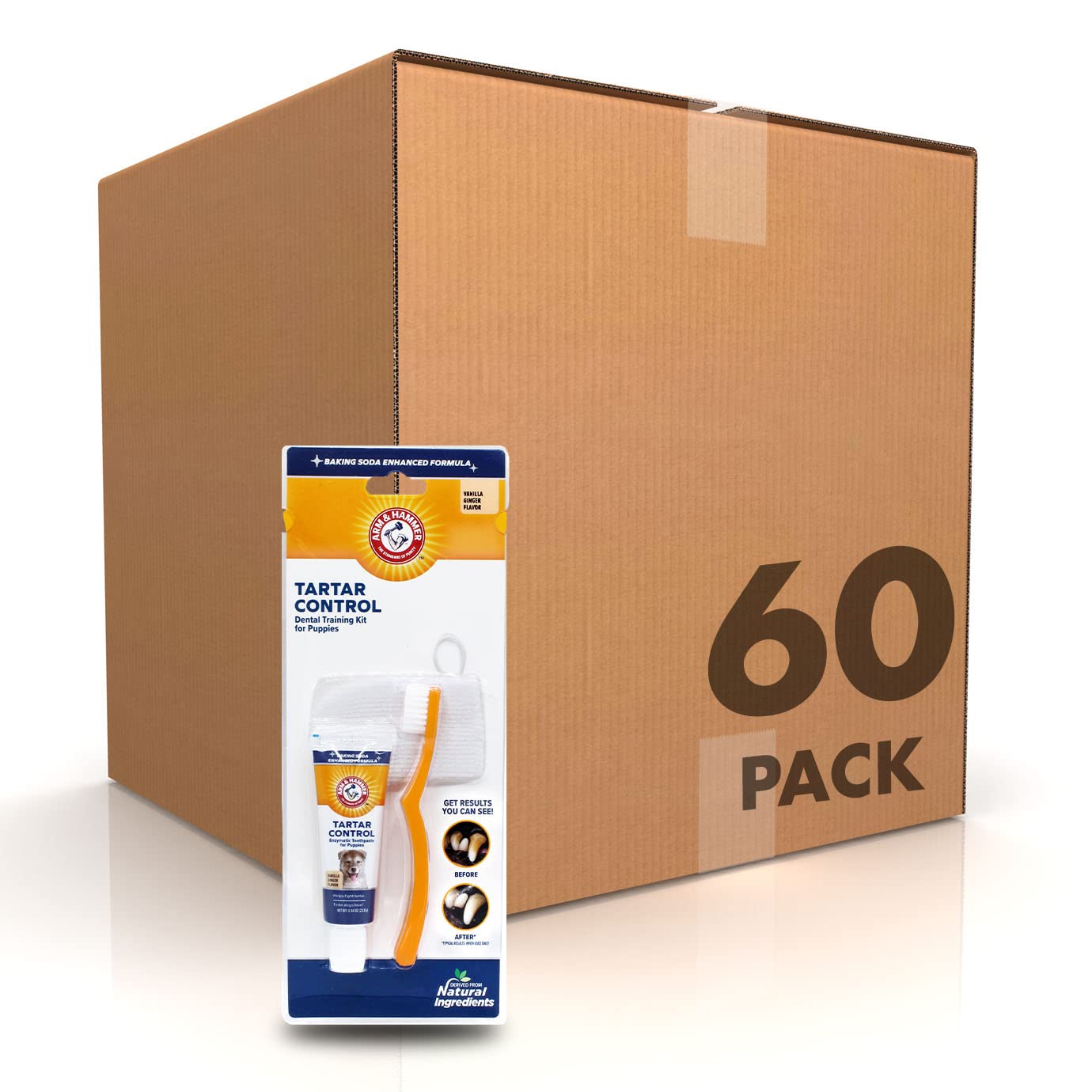 Arm & Hammer for Pets Tartar Control Kit for Dogs | Contains Toothpaste