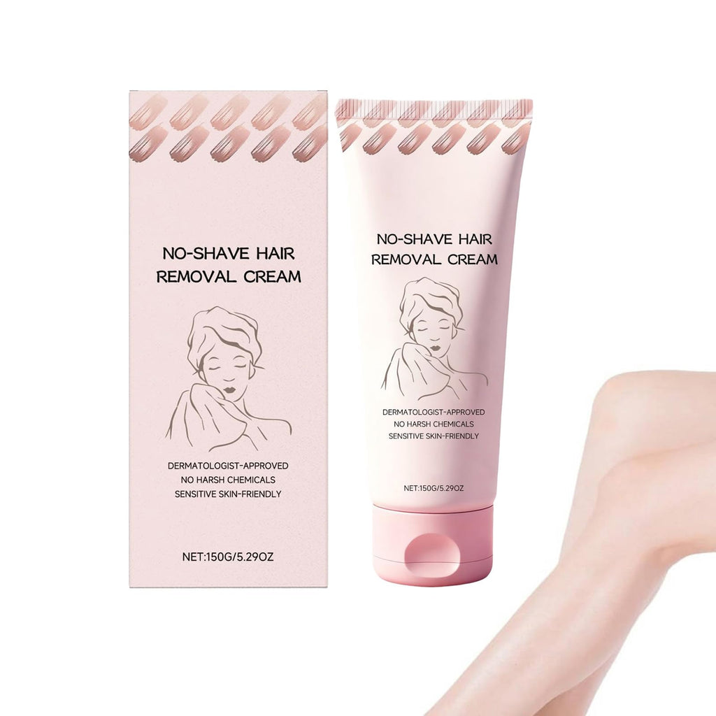Bare Basics Hair Removal Cream,No Shave Hair Remover for Women, Fast and Gentle, Moisturizes and Nurtures Skin, Leaves Skin Smooth & Soft, 5.29 oz (1 PC)