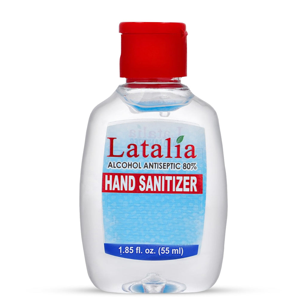 Latalia Mini Hand Sanitizer Travel Size Bulk | 80% Alcohol Gel Unscented Non Drying Moisturizing For Non-Sticky, Gentle & Fresh Hands Small Hand Sanitizer Bulk Anytime
