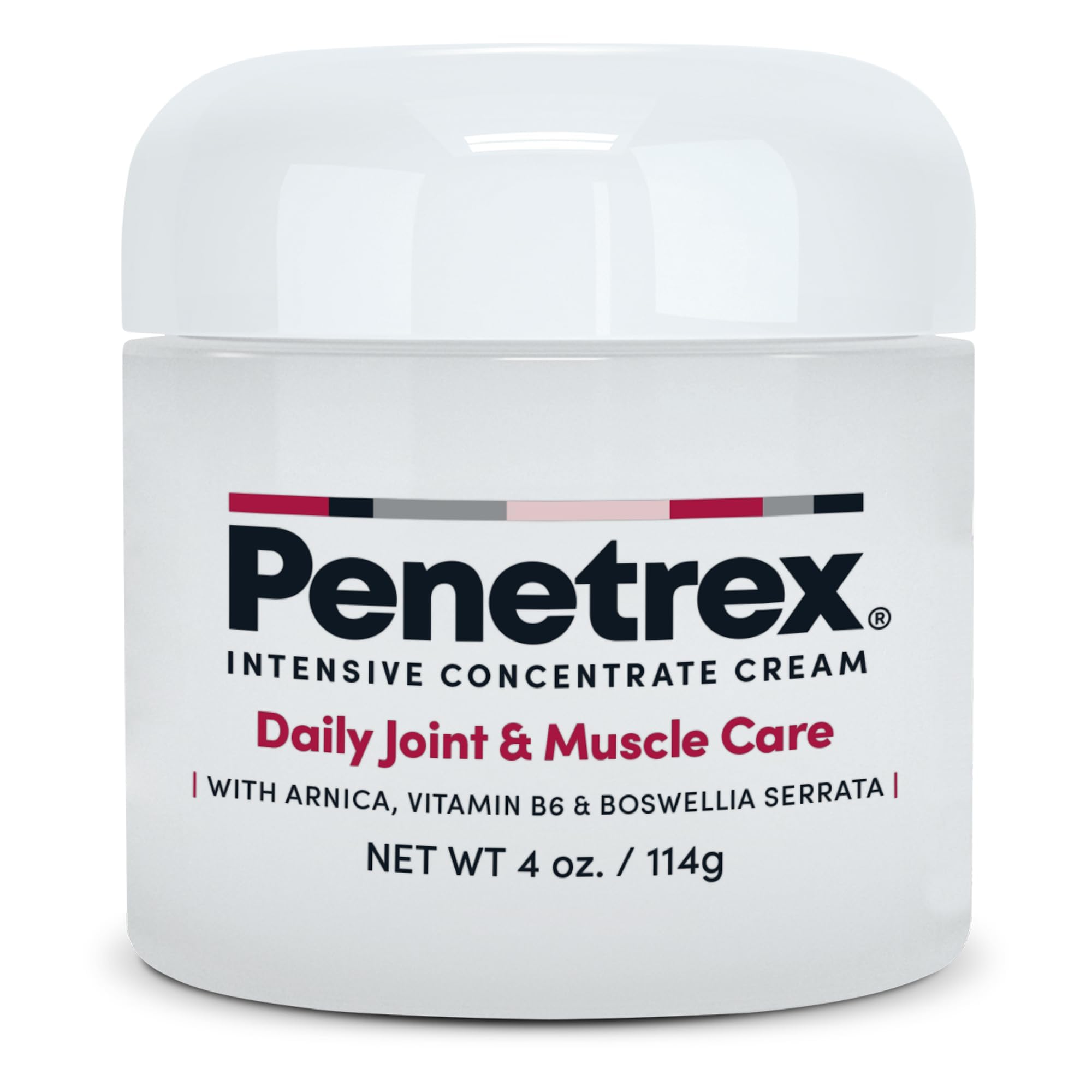 Penetrex Daily Care Cream – Arnica, Vitamin B6, MSM & Boswellia – Lightweight Botanical Formula for Everyday Use – Non-Greasy Moisturizing Cream (2 oz)