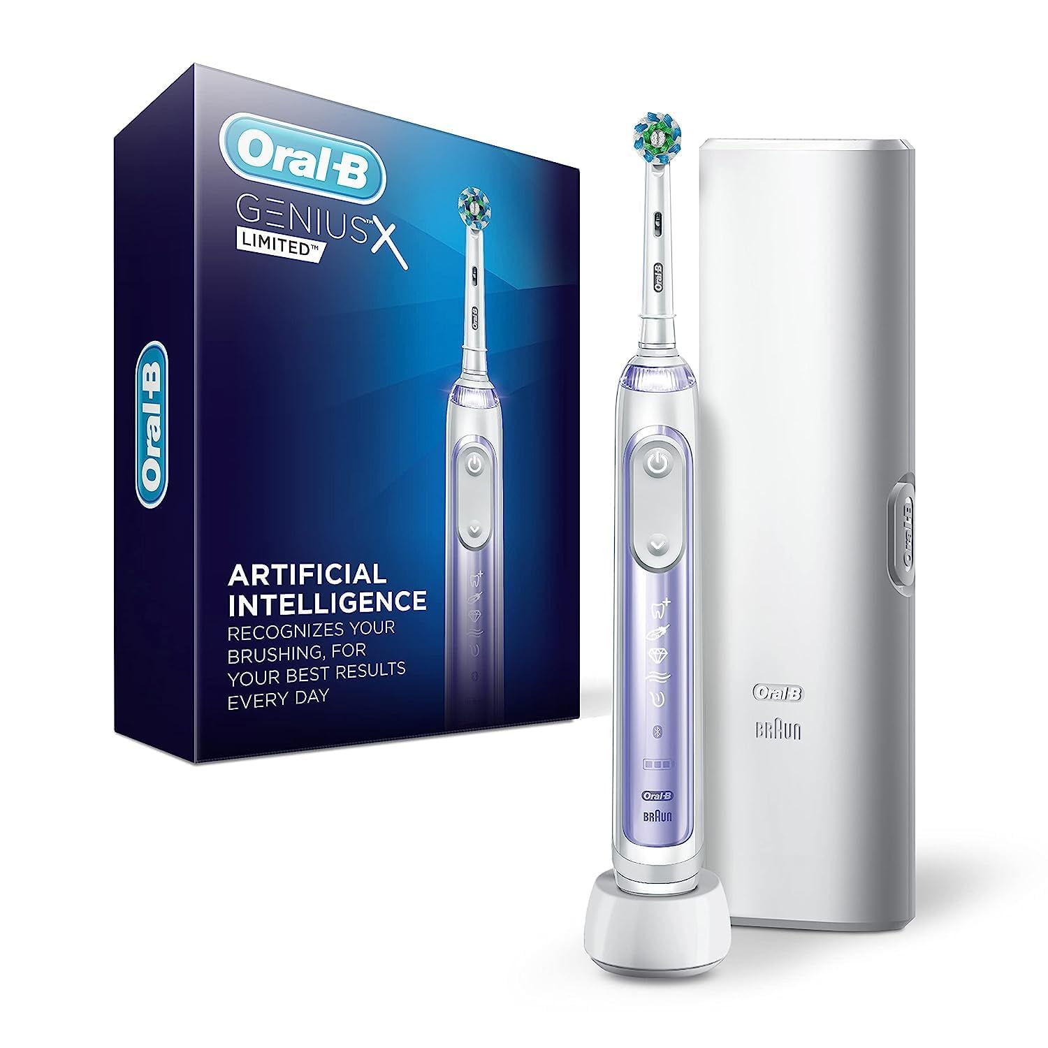 Oral-B Genius x Electric ai Enabled and Rechargeable Plastic