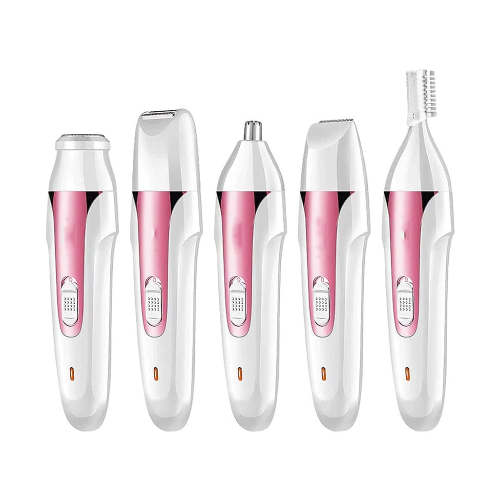 Marycan 5 in 1 Electric Epilator Set Includes A Shaving Device for Private Parts, A Pubic Shaving Knife for The Armpits, A Knife for Cutting The Eyebrows - Precise Hair Removal