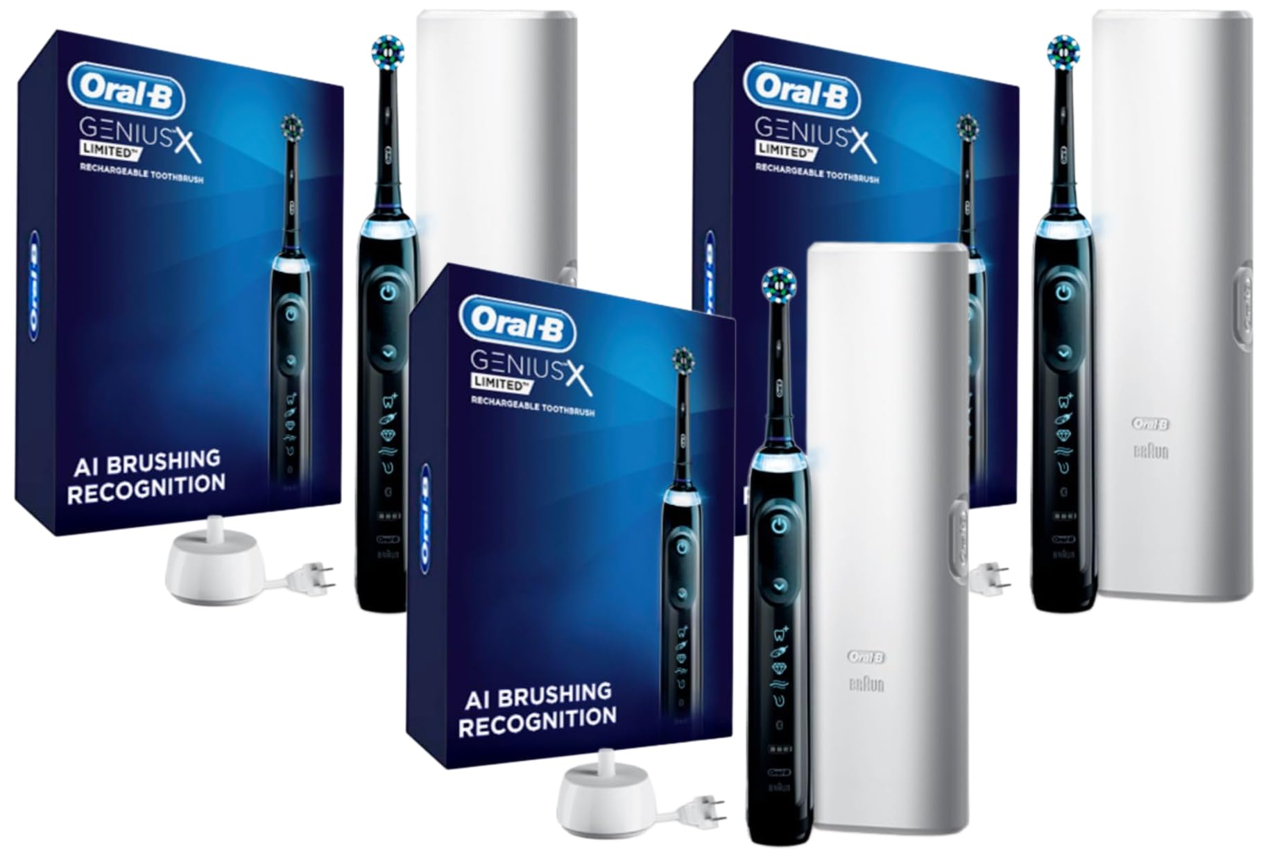 Oral-B Genius x Electric ai Enabled and Rechargeable Plastic