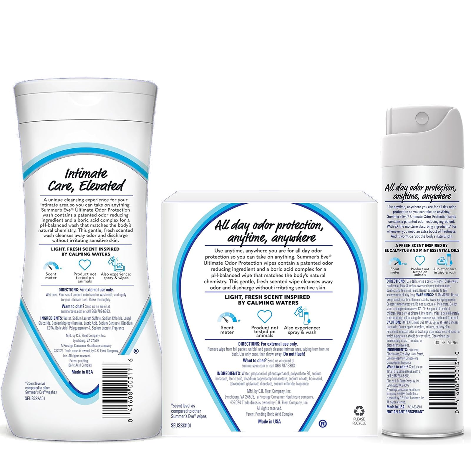 Summer's Eve Skin Cleaning Agent