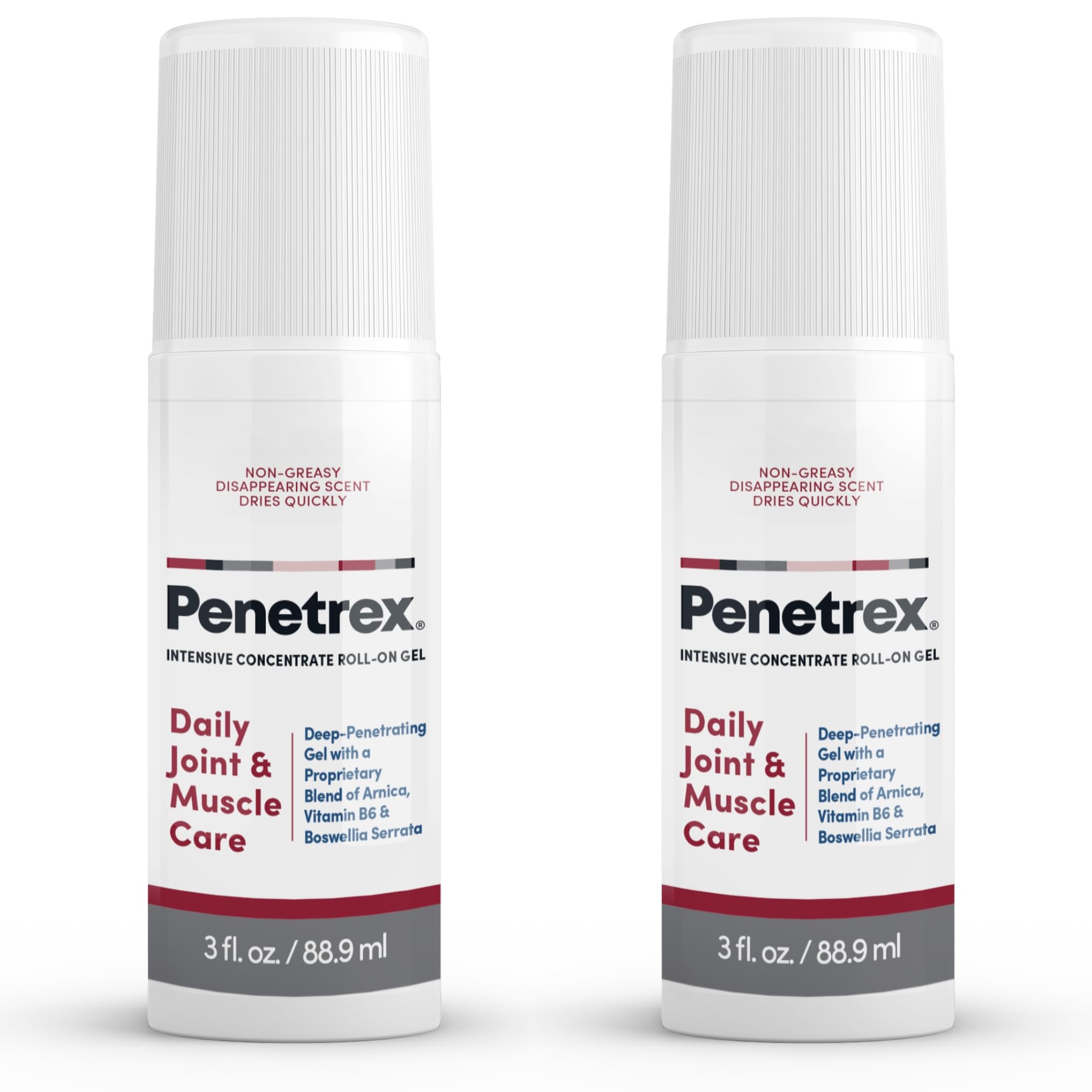 Penetrex Daily Care Cream – Arnica, Vitamin B6, MSM & Boswellia – Lightweight Botanical Formula for Everyday Use – Non-Greasy Moisturizing Cream (2 oz)