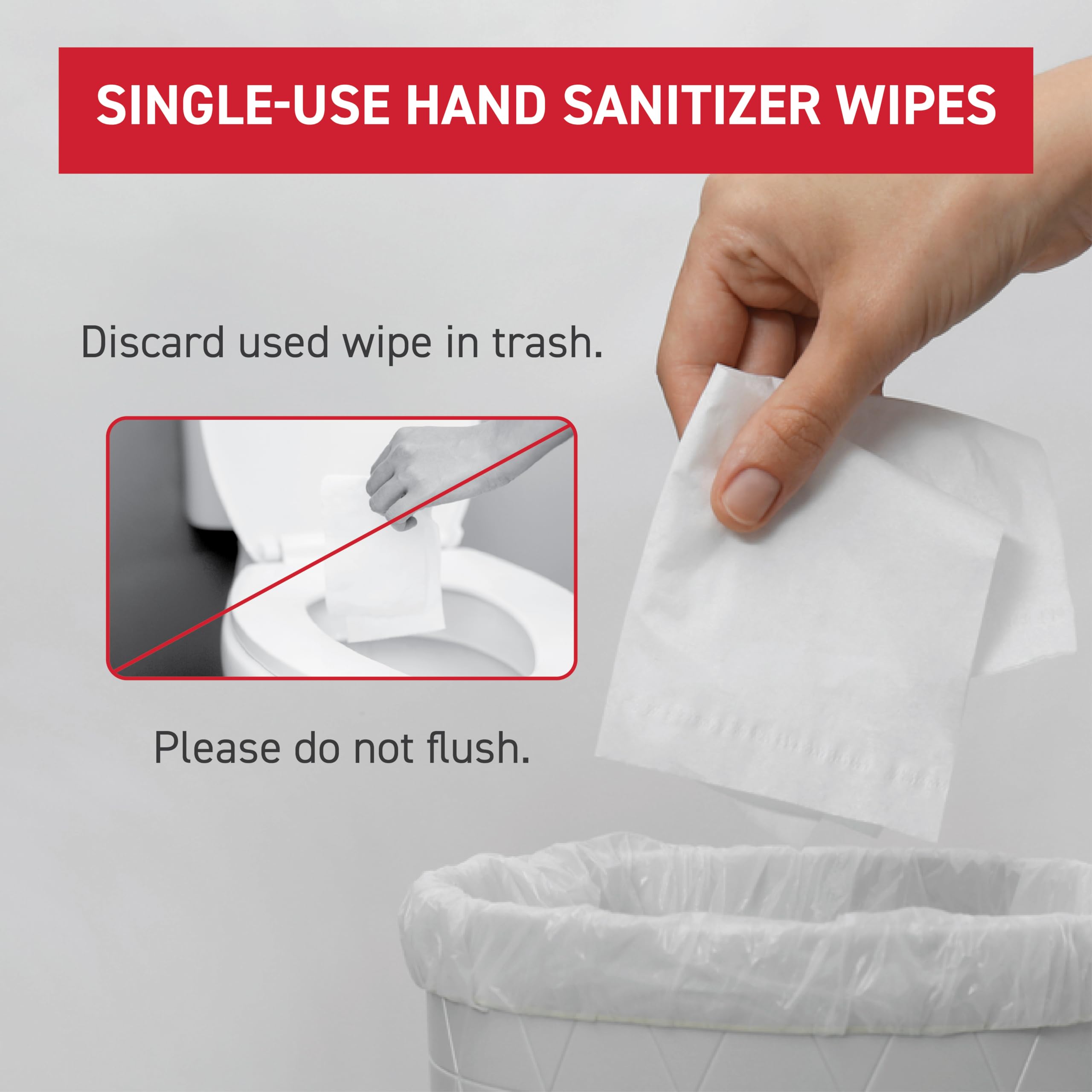 WipeEssentials Hand Sanitizer Wipes, Hand Wipes for Adults and Kids, Travel Essentials