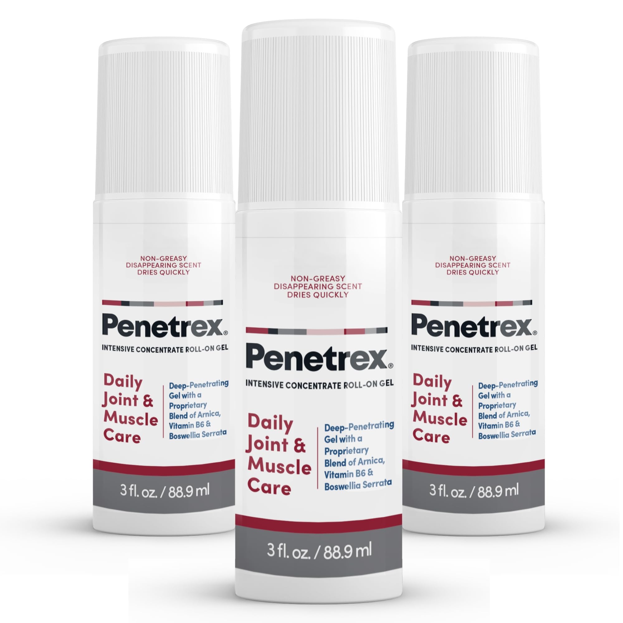 Penetrex Daily Care Cream – Arnica, Vitamin B6, MSM & Boswellia – Lightweight Botanical Formula for Everyday Use – Non-Greasy Moisturizing Cream (2 oz)