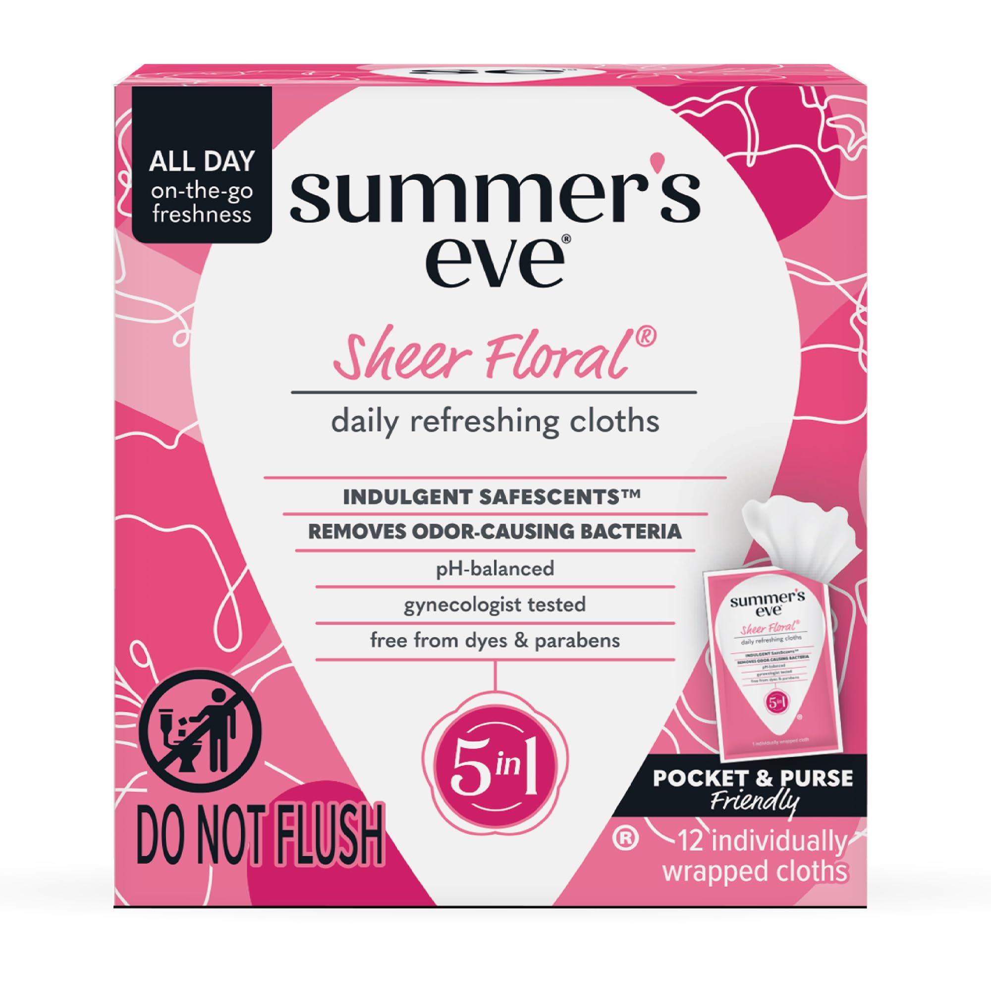 Summer's Eve Skin Cleaning Wipe