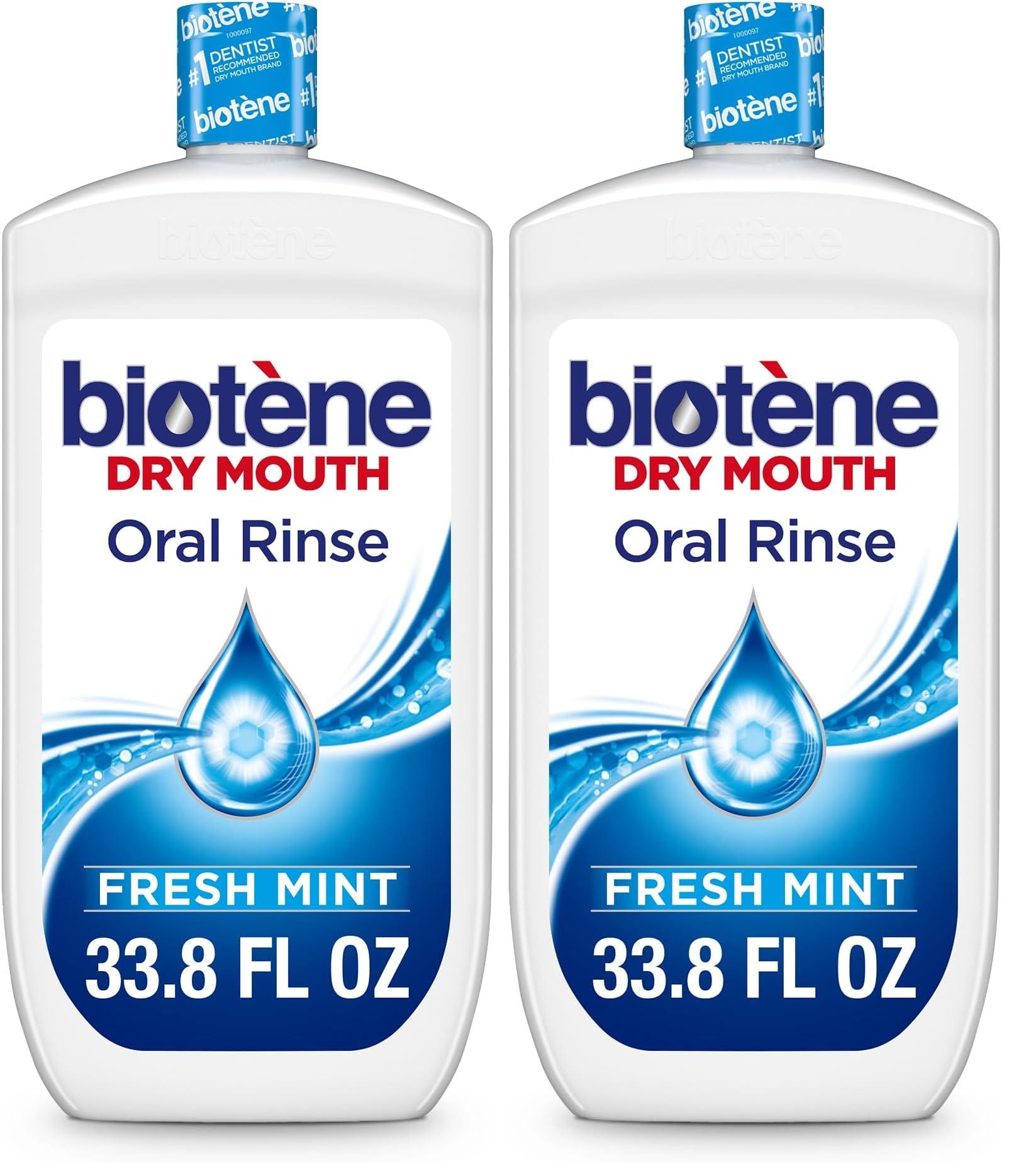 biotène Biotene Oral Rinse Mouthwash for Dry Mouth, Breath Freshener and Dry Mouth Treatment