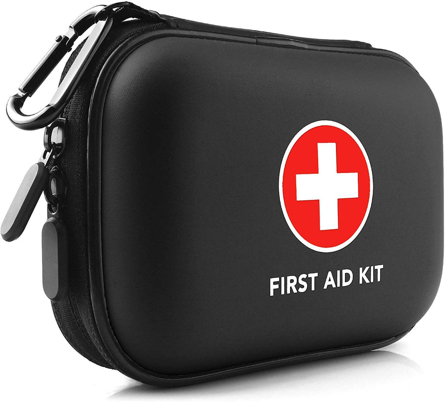 Mini 100-Piece First Aid Kit with Water-Resistant Case