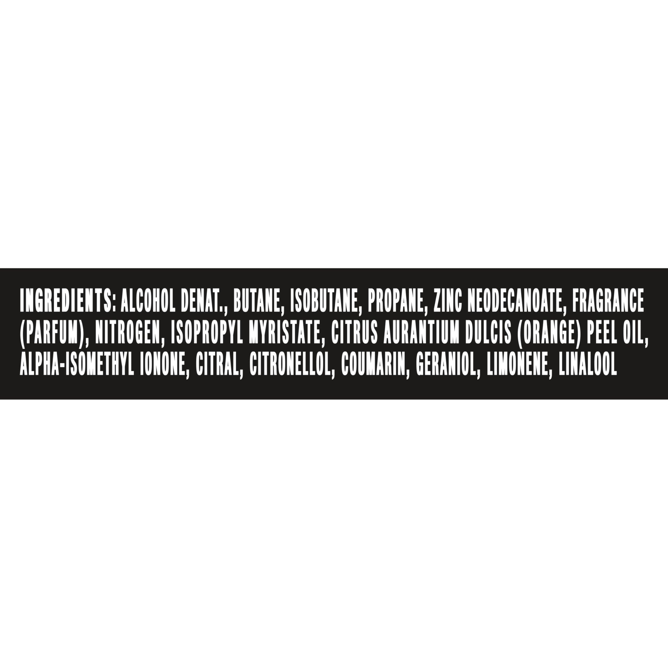 AXE Fine Fragrance Collection Body Spray Black Vanilla 72 Hour Freshness Aluminum Free 2.9 oz