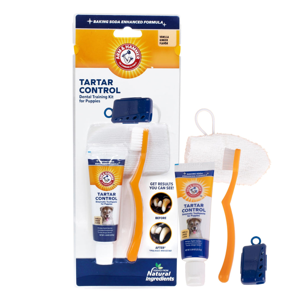Arm & Hammer for Pets Tartar Control Kit for Dogs | Contains Toothpaste