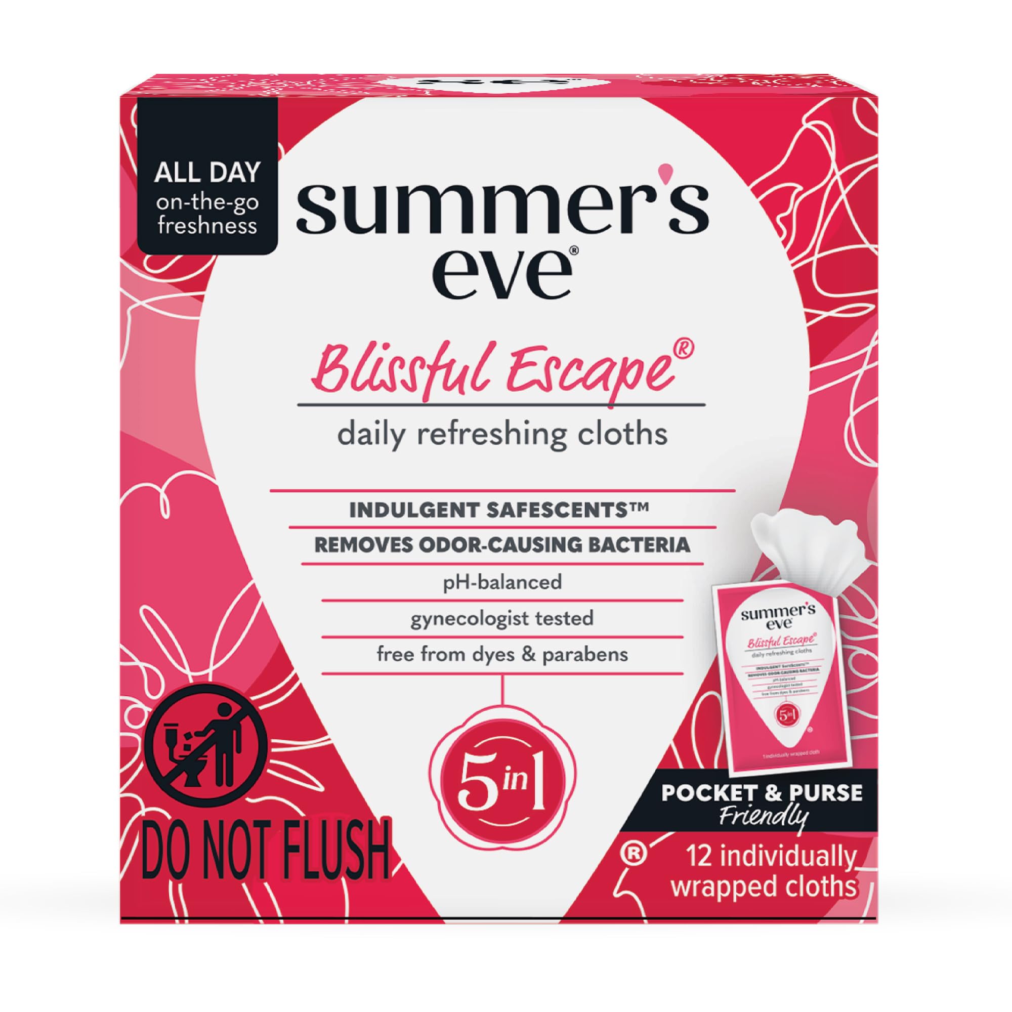 Summer's Eve Skin Cleaning Wipe