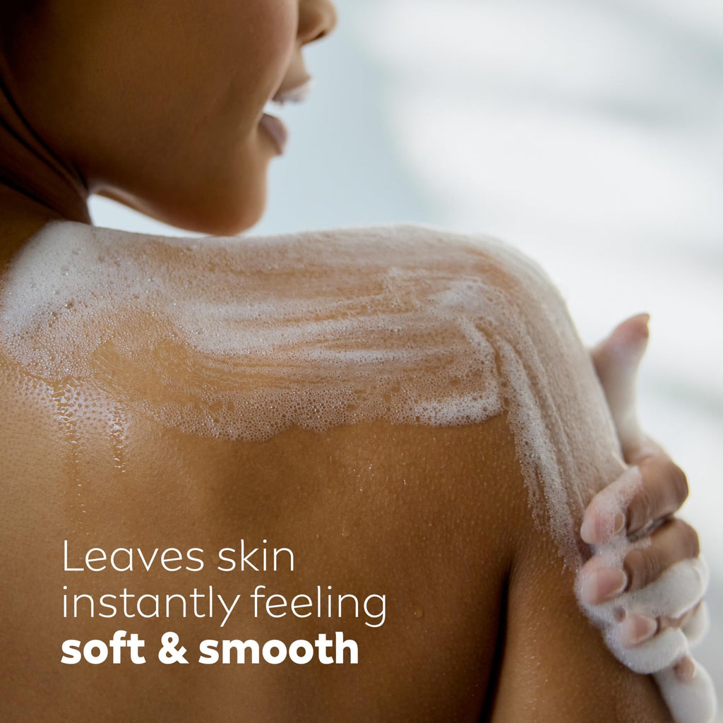 NIVEA Refreshing Body Wash with Nourishing Serum, Scented