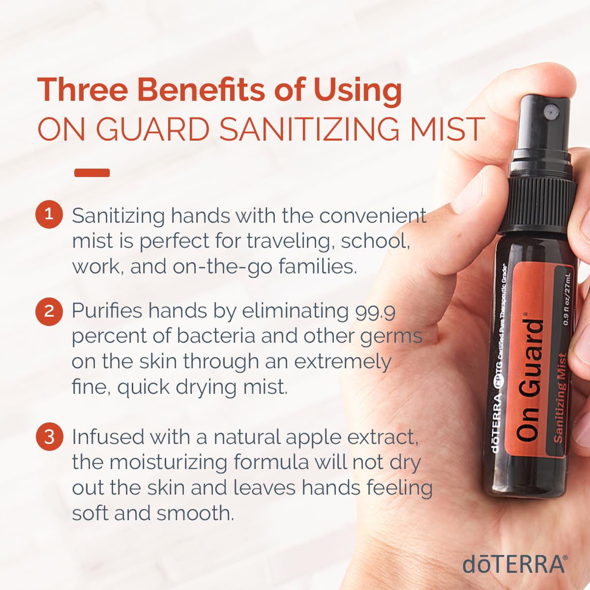 DoTerra On Guard Sanitizing Mist - 27mL