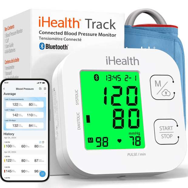 iHealth Track Bluetooth Upper Arm Blood Pressure Monitor