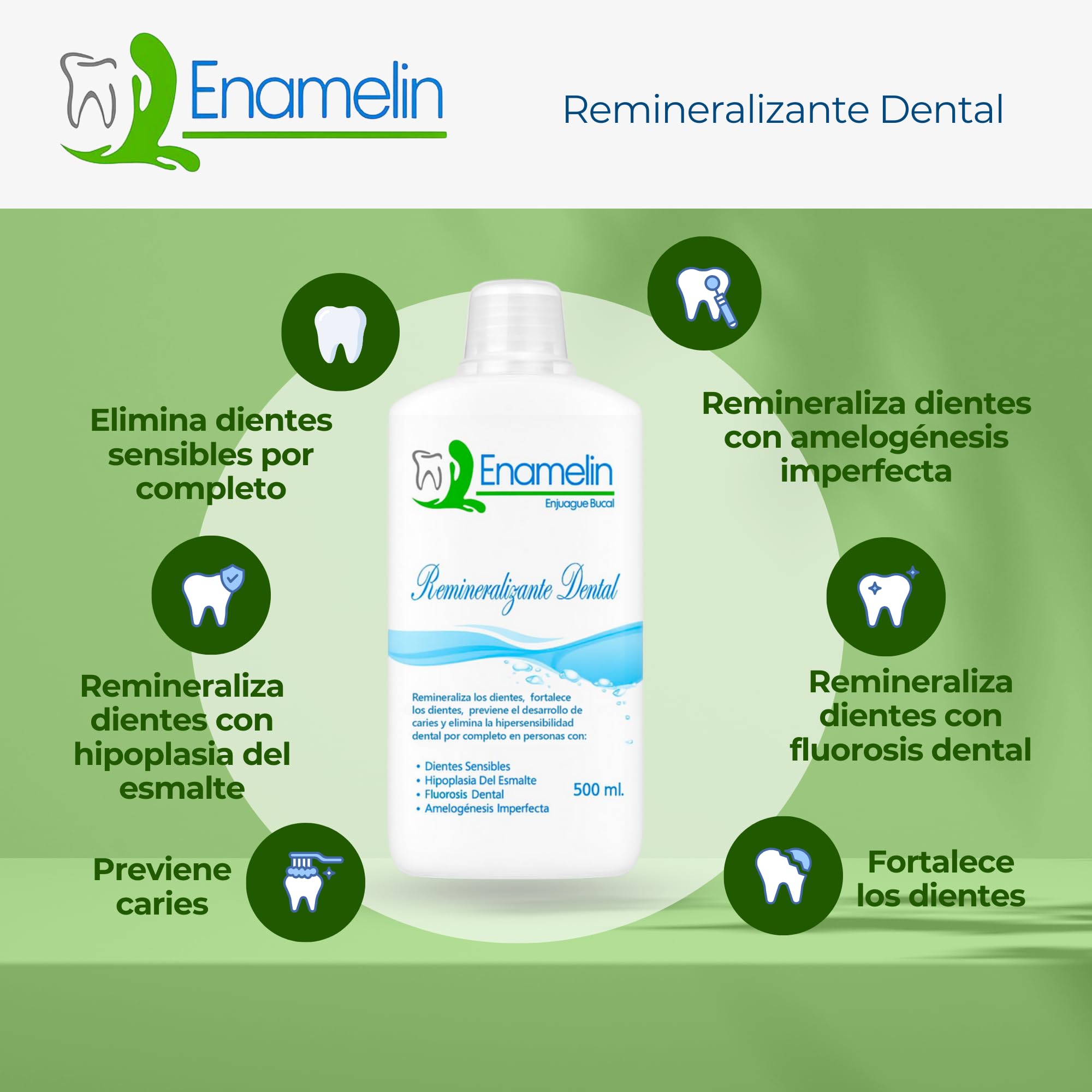 Sensitive Teeth Relief | Enamelin Dental Remineralizer – Enamel Repair 10pk