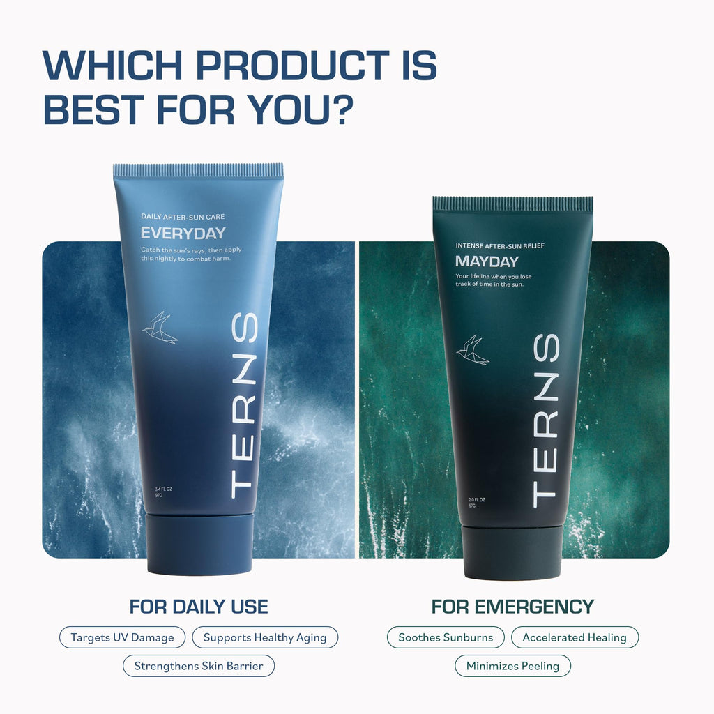 TERNS After Sun Care, Lip Balm, Body Moisturizer and Gel Cream