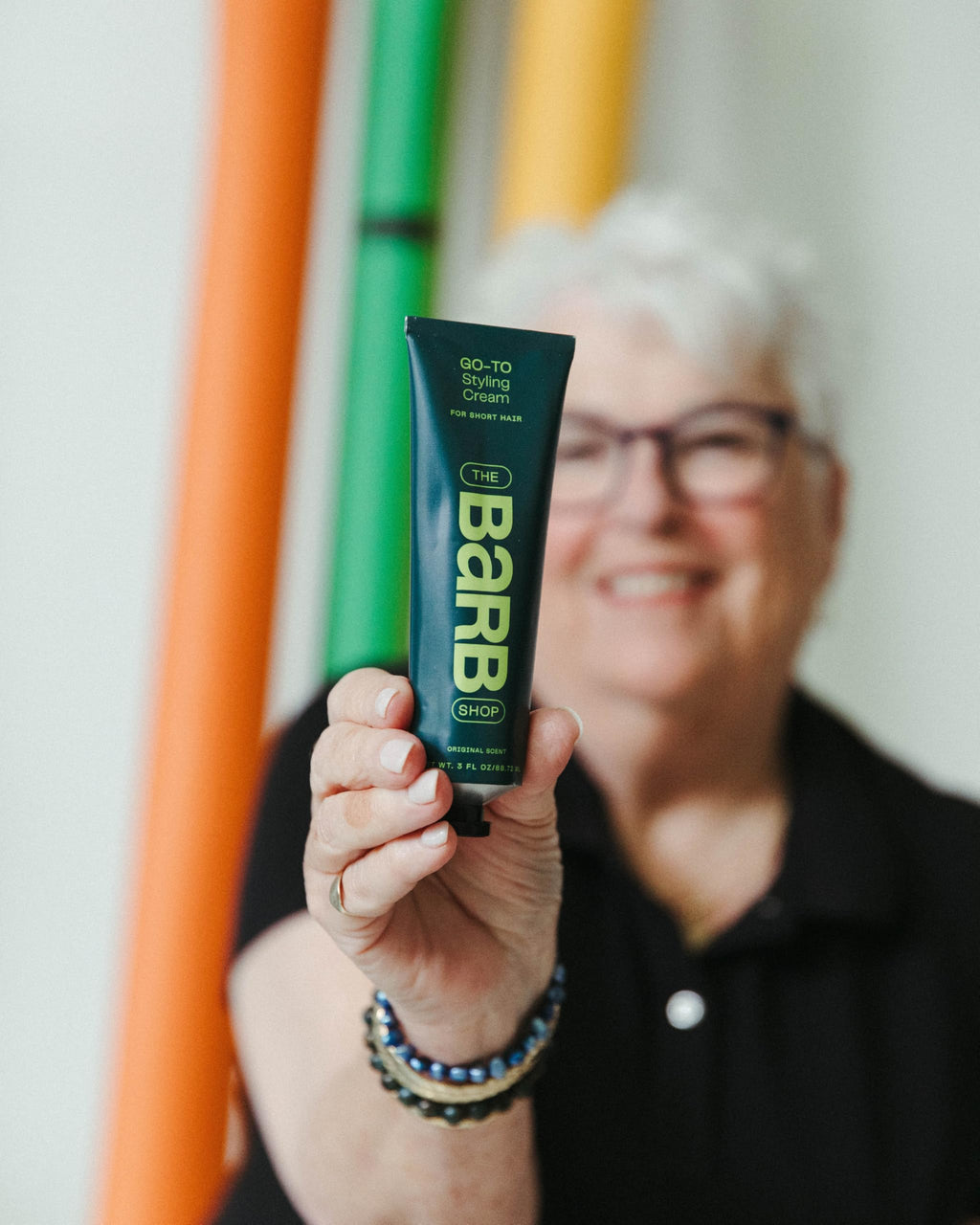 Barb Styling Cream for Women and Men - Soft Hold Hair Styling Cream for Curl Definition & Frizz Control