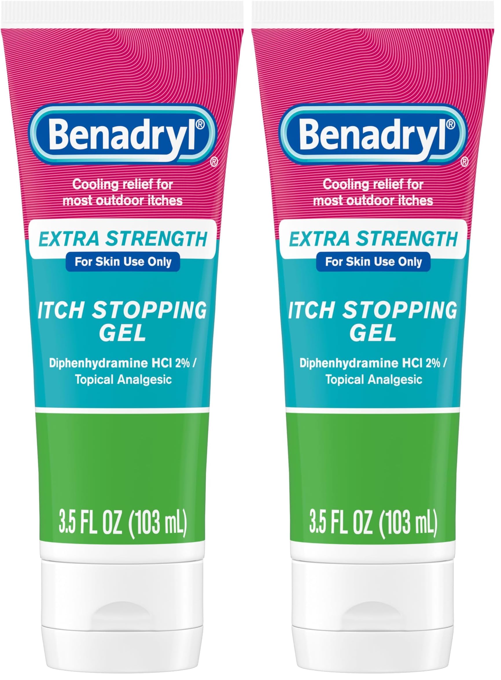 Benadryl Extra Strength Allergy Relief Medicine, 50 mg Diphenhydramine HCl Antihistamine Tablets for Relief of Allergy Symptoms Due to Hay Fever or Other Upper Respiratory Allergies