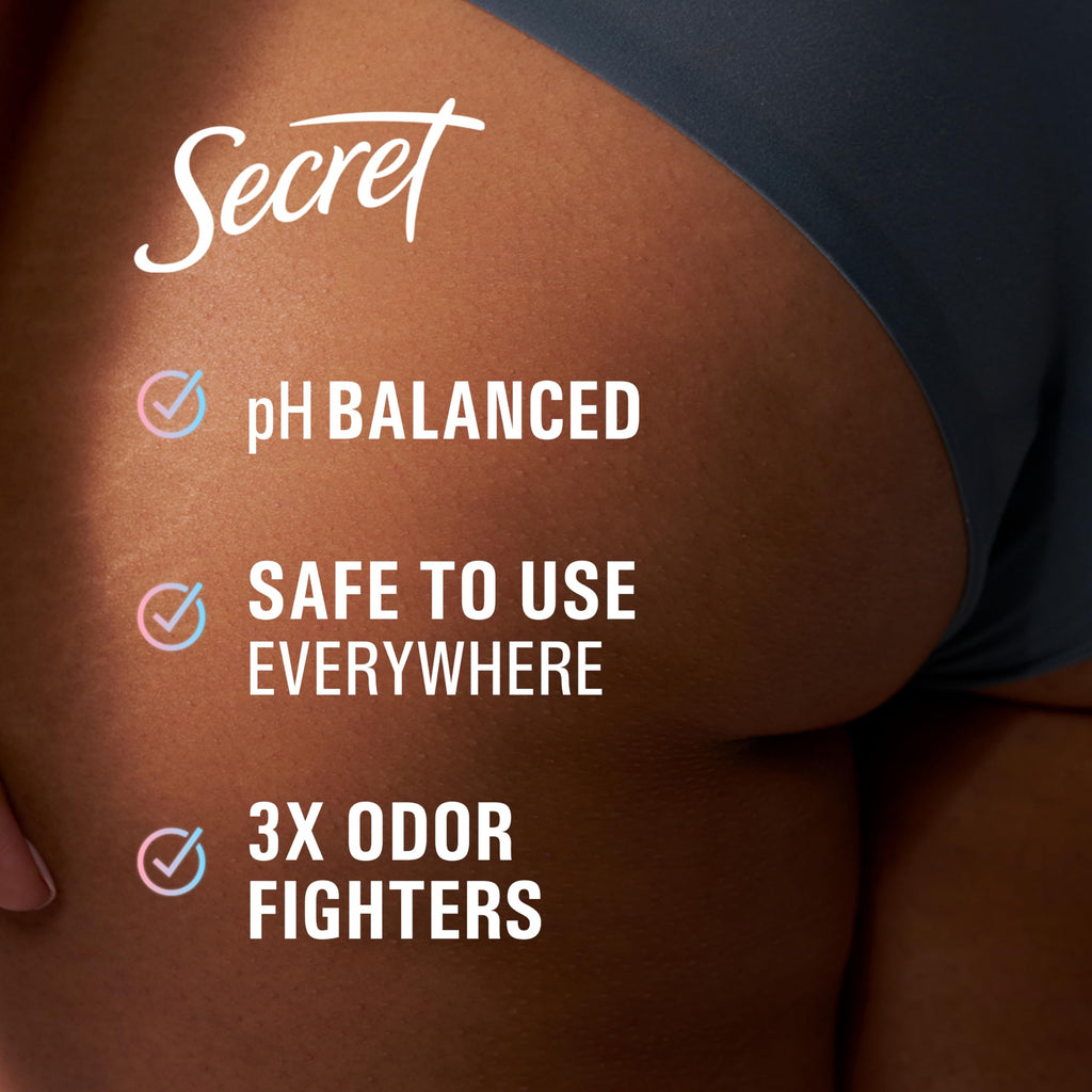Secret Aluminum Free Whole Body Deodorant Spray for Women