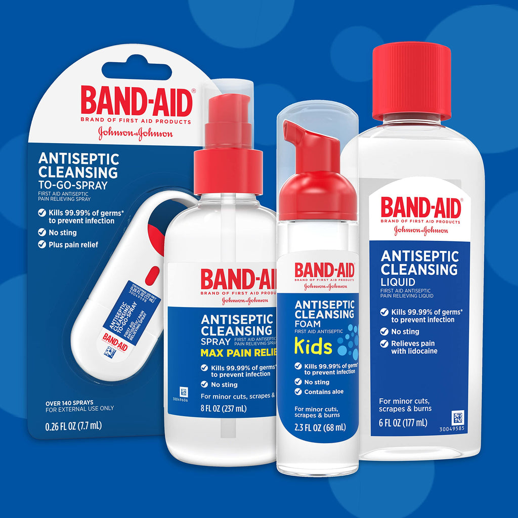 Band-Aid Antiseptic Cleansing Spray
