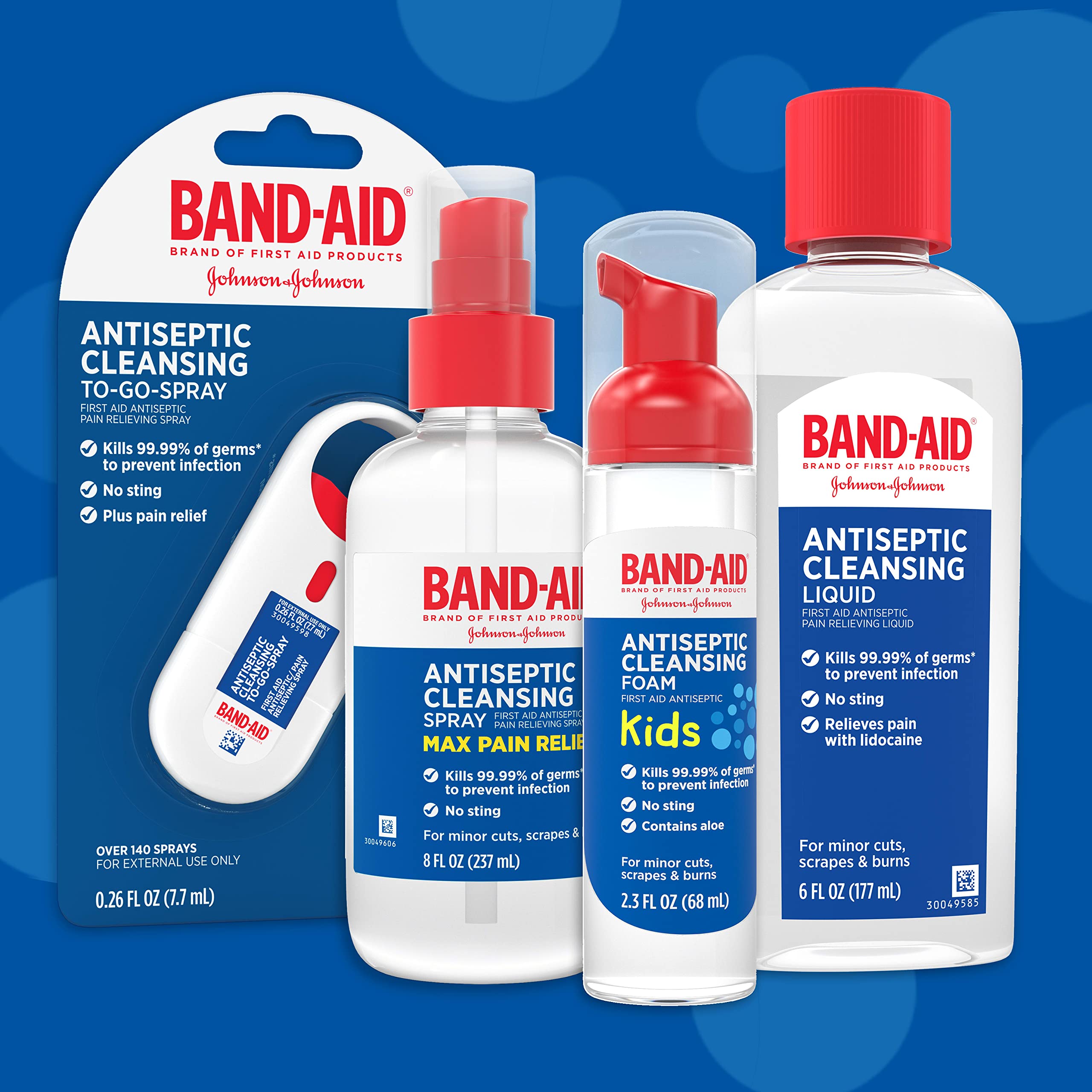 Band-Aid Antiseptic Cleansing Spray