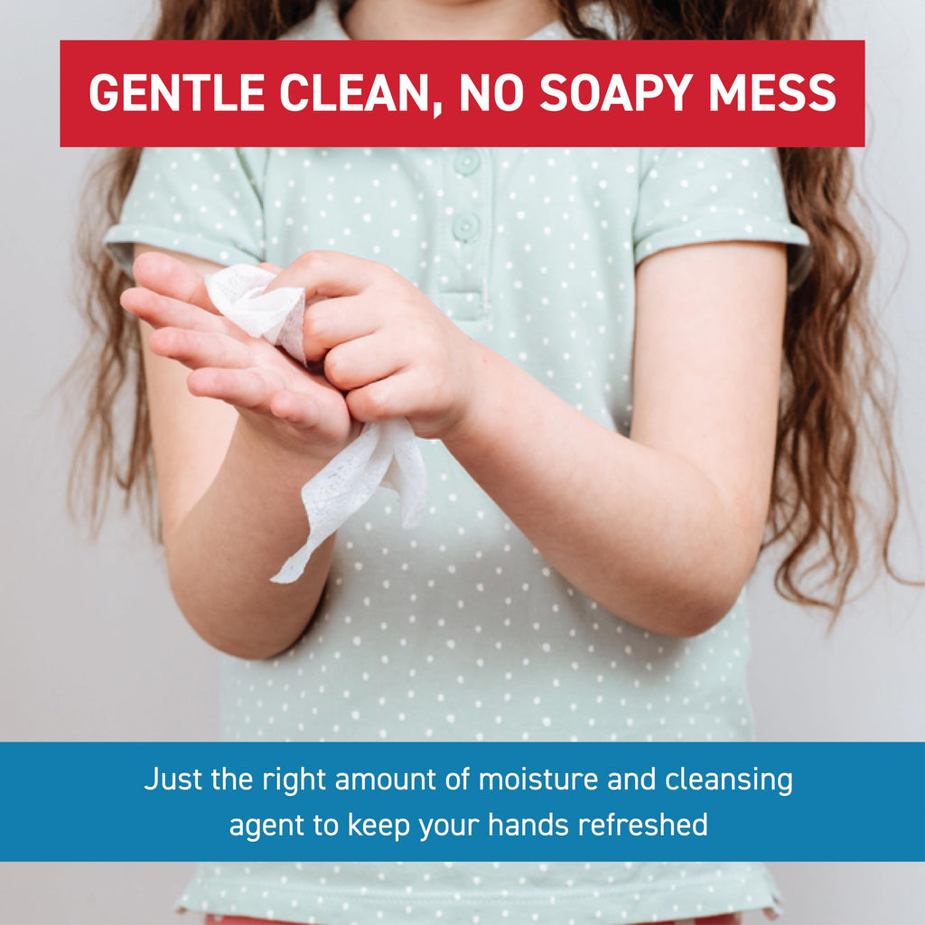 WipeEssentials Hand Sanitizer Wipes, Hand Wipes for Adults and Kids, Travel Essentials