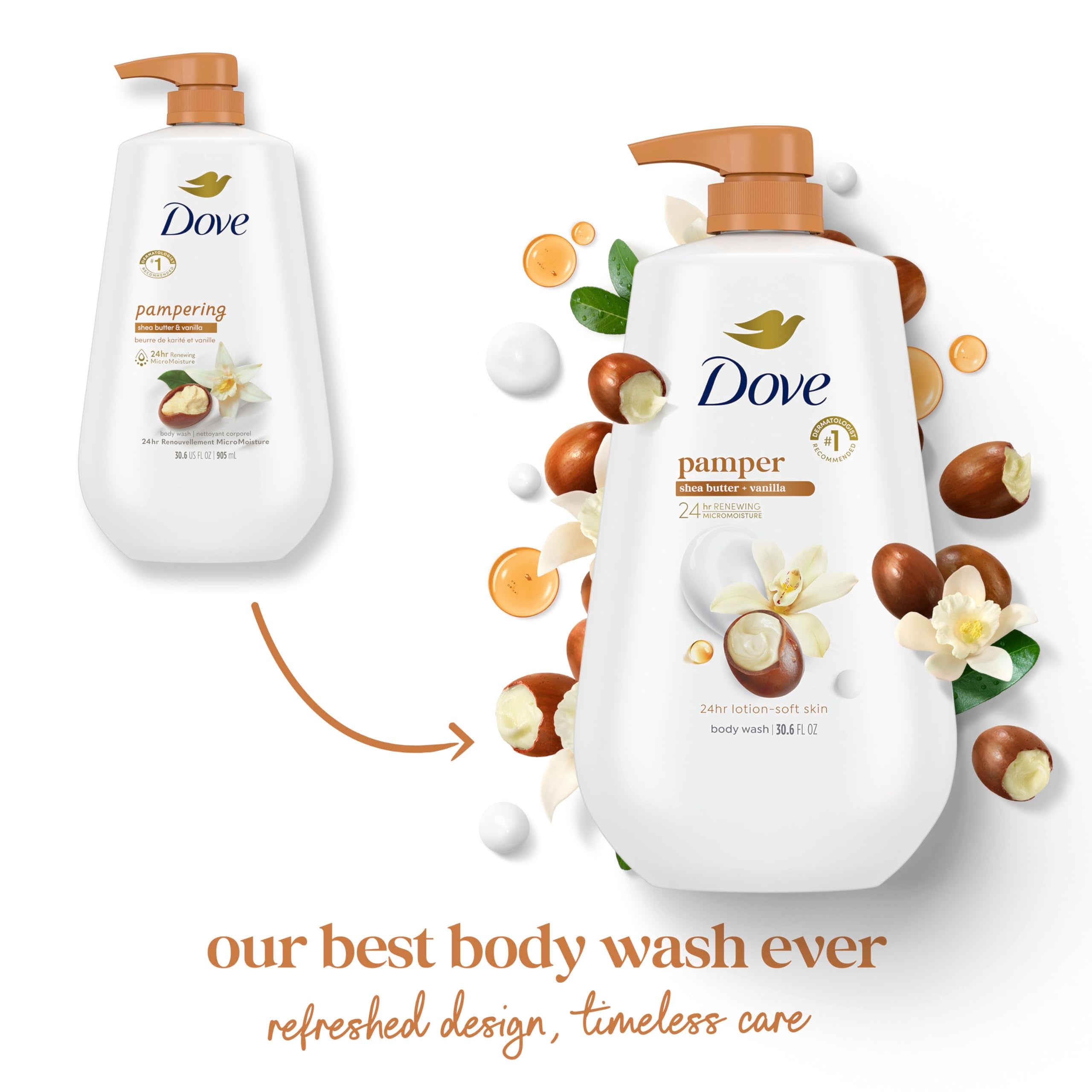 Dove Body Wash with Pump